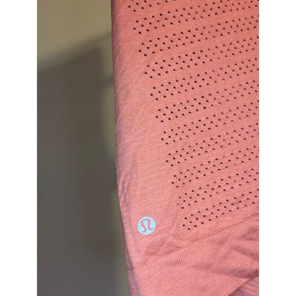 Lululemon Breeze By Muscle Tank Top Squad Brick Orange Without size tag (Size 6) - Picture 5 of 7